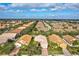 Aerial view of a residential neighborhood with houses at 4311 65Th E Ter, Sarasota, FL 34243