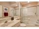 Clean bathroom with shower/tub combo at 6504 Copper Ridge Trl, Bradenton, FL 34201
