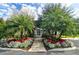 Landscaped entrance to community center at 6504 Copper Ridge Trl, Bradenton, FL 34201