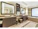Double vanity bathroom with soaking tub and modern design at 915 Seaside Dr # 604, Sarasota, FL 34242