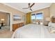 Spacious bedroom with large windows and city views at 915 Seaside Dr # 604, Sarasota, FL 34242