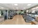 Well-equipped fitness center featuring treadmills, weight machines, and other exercise equipment at 915 Seaside Dr # 604, Sarasota, FL 34242