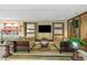 Community Lobby with comfortable seating and large TV at 915 Seaside Dr # 604, Sarasota, FL 34242