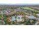 Community overview with pool, tennis, and clubhouse at 12606 Fontana Loop, Bradenton, FL 34211