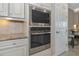 Kitchen with built-in microwave and oven at 24160 Gallberry Dr, Venice, FL 34293