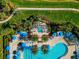 Relaxing pool and spa with ample lounge space at 24160 Gallberry Dr, Venice, FL 34293