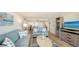 Light and airy living room featuring hardwood floors at 3240 Gulf Of Mexico Dr # B504, Longboat Key, FL 34228