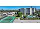 Well-maintained tennis court for recreational use at 3240 Gulf Of Mexico Dr # B504, Longboat Key, FL 34228