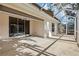 Lush backyard views from this screened patio at 3841 Albacete Cir # 51, Punta Gorda, FL 33950