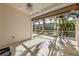 Spacious screened patio offering outdoor living space at 3841 Albacete Cir # 51, Punta Gorda, FL 33950