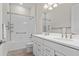 Elegant bathroom with double vanity and shower/tub at 788 Sigsbee Loop, Sarasota, FL 34240