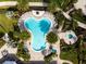 Relaxing resort-style pool with plenty of lounge chairs at 788 Sigsbee Loop, Sarasota, FL 34240