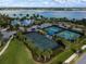 Two tennis courts and pickleball courts at 788 Sigsbee Loop, Sarasota, FL 34240