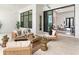 Spacious lanai with comfortable seating and seamless transition to indoor living space at 8367 Sea Glass Ct, Sarasota, FL 34240