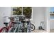 Convenient bike storage area with multiple bike racks at 174 Golden Gate Pt # 11, Sarasota, FL 34236