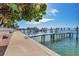 Private boat dock with easy water access at 174 Golden Gate Pt # 11, Sarasota, FL 34236