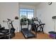 Well-equipped fitness center featuring treadmills, elliptical machines and stationary bikes at 2886 Grazeland Dr, Sarasota, FL 34240