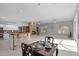 Open kitchen with breakfast nook and Gathering room at 2957 Wilderness E Blvd, Parrish, FL 34219