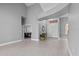 Open living room with high ceilings and tile floors at 2957 Wilderness E Blvd, Parrish, FL 34219