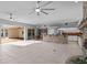 Open floor plan with kitchen, living room and access to patio at 2957 Wilderness E Blvd, Parrish, FL 34219
