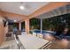 Outdoor dining patio overlooking the pool at 312 61St St # B, Holmes Beach, FL 34217