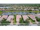 Bird's-eye view of house and surrounding community at 5759 Benevento Dr, Sarasota, FL 34238