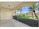 Enjoy the view from this screened patio at 5759 Benevento Dr, Sarasota, FL 34238