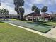 Community shuffleboard courts and a gazebo at 707 Sorrento Inlt # 707, Nokomis, FL 34275