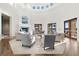 Bright and airy clubhouse with comfortable seating and fireplace at 1901 6Th E St, Palmetto, FL 34221