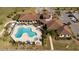 Aerial view of community pool and clubhouse at 1901 6Th E St, Palmetto, FL 34221