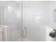 Large walk-in shower with built-in seat and glass enclosure at 1901 6Th E St, Palmetto, FL 34221