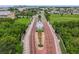 Entrance to community with gated access at 1964 Hawks View Dr, Ruskin, FL 33570