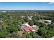 Desirable aerial view of house surrounded by lush trees at 2605 Desoto Rd, Sarasota, FL 34234