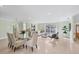 Spacious open-plan living and dining area offers plenty of room to relax and entertain at 2605 Desoto Rd, Sarasota, FL 34234