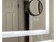 Bathroom features a modern vanity with LED mirror and defogger at 4532 N Shade Ave, Sarasota, FL 34234