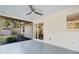 Large screened porch with access to the backyard and inside the house at 4532 N Shade Ave, Sarasota, FL 34234
