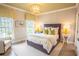 Bright bedroom with large windows, soft lighting, and a comfortable, stylish bed at 1541 Bay Point Dr, Sarasota, FL 34236