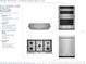Stainless steel appliances including a gas cooktop, oven, and dishwasher at 2417 Waterfront Cir, Sarasota, FL 34240