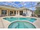 Beautiful backyard featuring a pool and patio for outdoor dining and relaxation at 2737 Harvest Dr, Sarasota, FL 34240