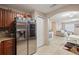 Modern kitchen with stainless steel appliances and ample cabinetry at 4704 Town N Country Blvd, Tampa, FL 33615