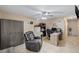Home office with a desk, chair, and ample storage at 4704 Town N Country Blvd, Tampa, FL 33615