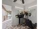 View from salon into adjacent screened porch at 4704 Town N Country Blvd, Tampa, FL 33615