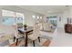 Dining room with a view of the lake at 9244 Ballaster Pointe Loop, Parrish, FL 34219