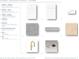 Selections of kitchen cabinetry, hardware, countertops, backsplash, flooring and sink at 17920 Palmiste Dr, Bradenton, FL 34202