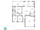Detailed floor plan showcasing the layout of the home, including the bedrooms, bathrooms, and common areas at 2551 W Burr Oak Ct, Sarasota, FL 34232