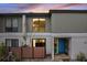Charming townhome with a blue front door and neat landscaping at 4001 Beneva Rd # 304, Sarasota, FL 34233