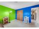 Another view of the bedroom showing closet and doorway to the rest of the home at 5402 Shadow Lawn Dr, Sarasota, FL 34242