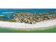 Stunning aerial view of beachside condos with pristine white sand and turquoise waters at 7155 Gulf Of Mexico Dr # 22, Longboat Key, FL 34228