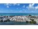 Breathtaking aerial view of waterfront community and ocean at 2601 Gulf N Dr # B16, Bradenton Beach, FL 34217