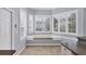 Bright breakfast nook featuring white shutters and a window seat providing lots of natural light at 4708 Clipper Dr, Bradenton, FL 34208